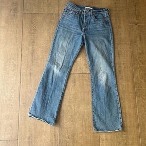 Levi's Blue Flare Women's Jeans